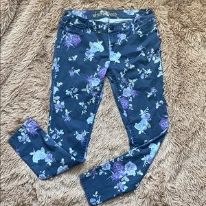 Floral Jeans